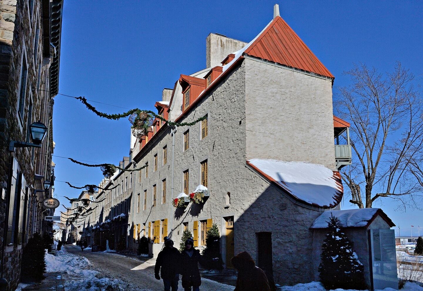 Détail de chantier sur un bâtiment patrimonial